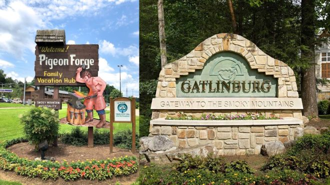 The Distance Between Gatlinburg and Pigeon Forge