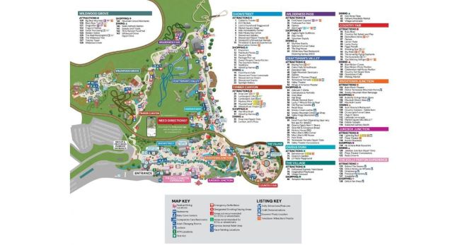 Exploring the Dollywood Park Map