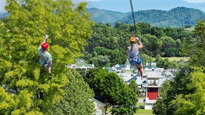 Image for Thing To Do Adventure Park Ziplines