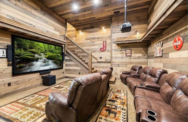 7 Reasons to Rent a Pigeon Forge Cabin with a Private Movie Theater